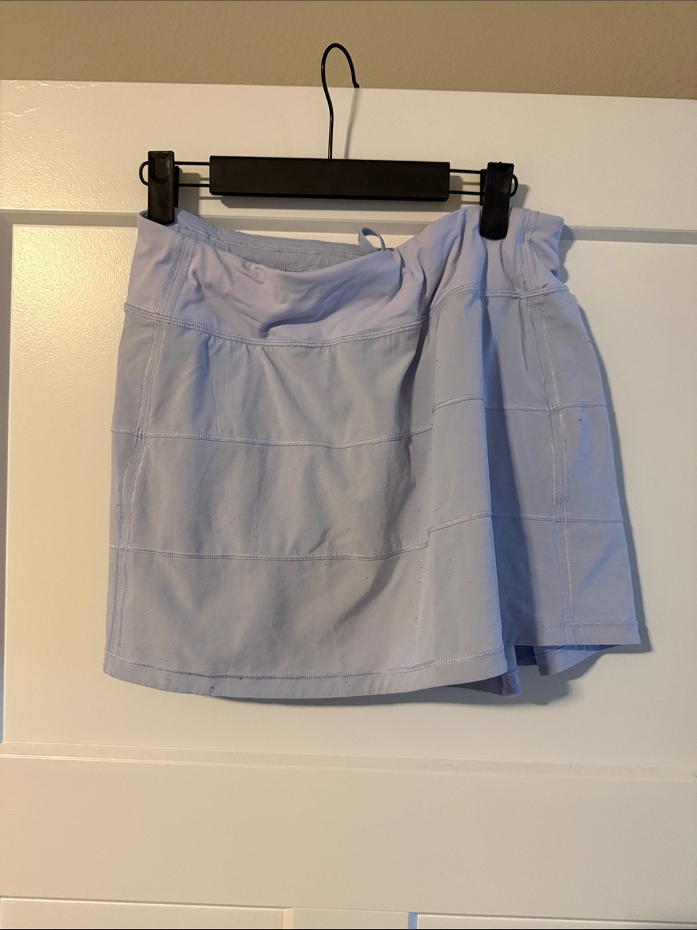 lululemon pace rival mid-rise Skort *long in pastel blue